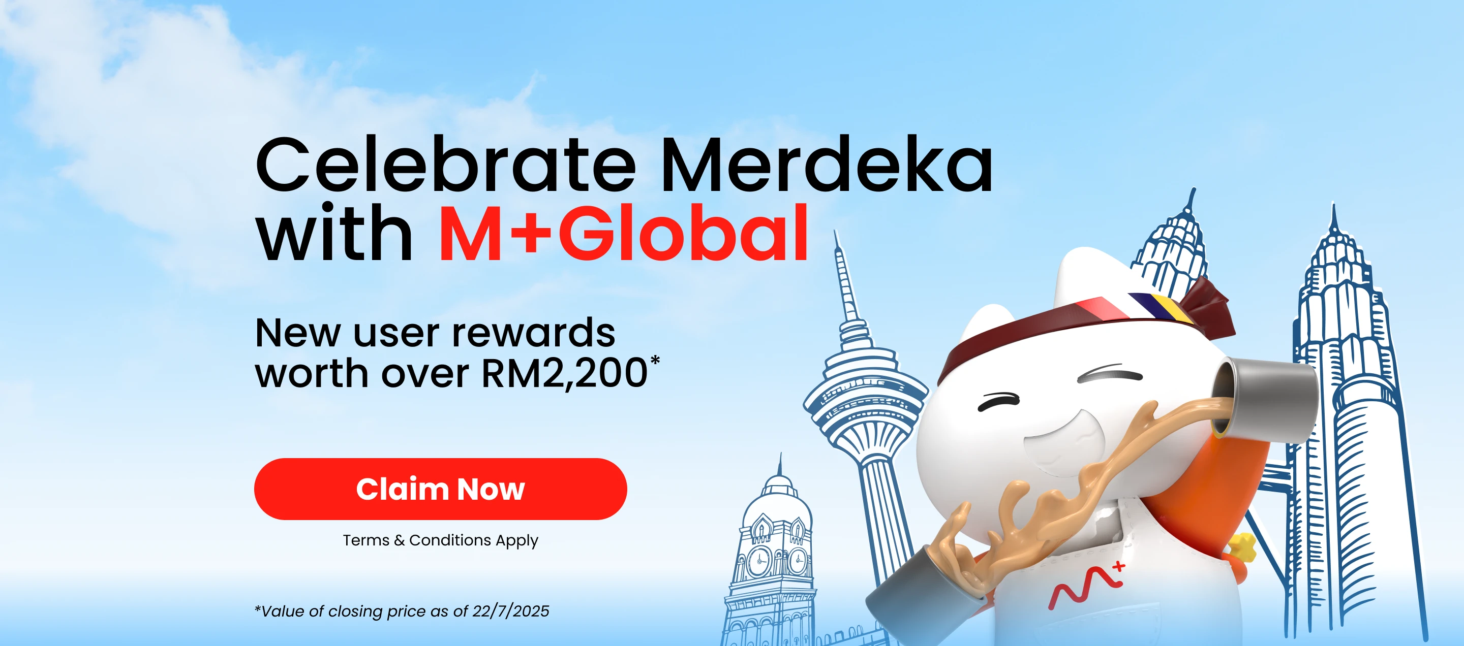 Welcome Rewards Banner