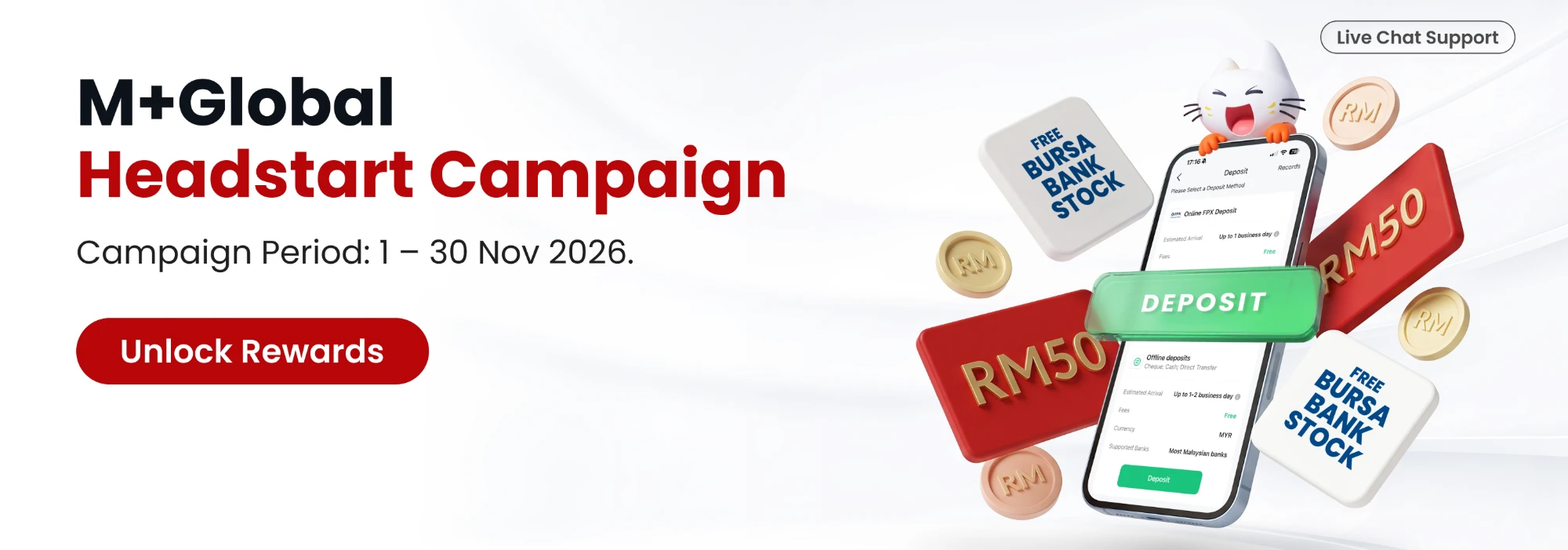 M+Global Headstart Campaign — Campaign Period: 1 – 30 Nov 2026.
