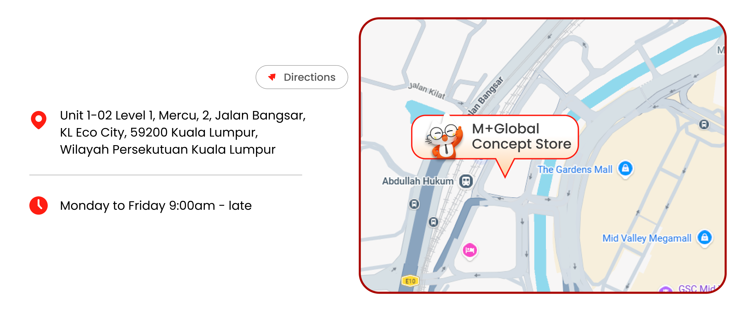 Map banner
